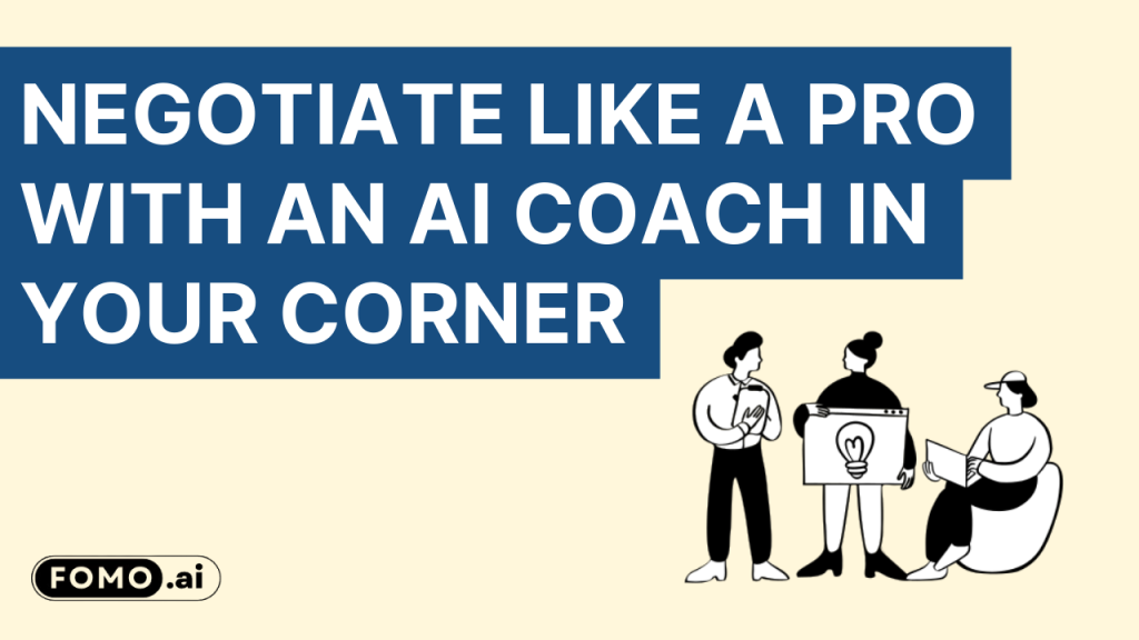 AI coach assisting users in mastering negotiation skills